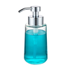Dispensador de jabón de vidrio LA38 450 ml con bomba de acero inoxidable - versátil para loción y espuma