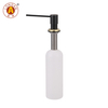 Dispensador de jabón de mano de latón T01 para lavado de platos de cocina 