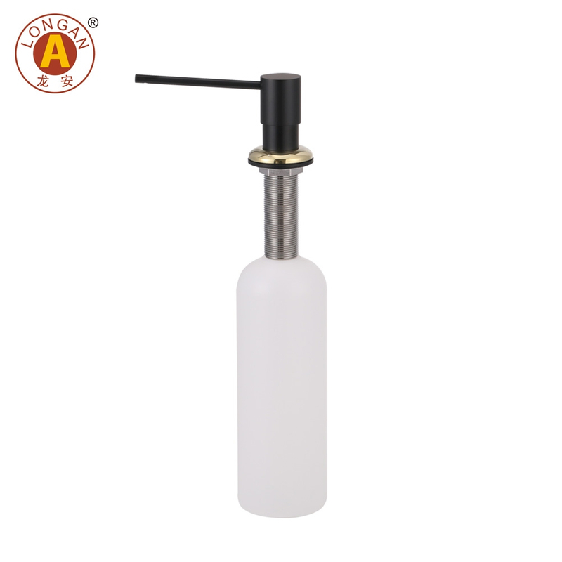 Dispensador de jabón de mano de latón T01 para lavado de platos de cocina 