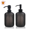 LA08 Dispensador de jabón de vidrio de 300 ml con bomba de acero inoxidable - elegante y duradero