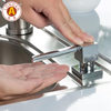 T08 Material de latón de fábrica Dispensador de jabón de fregadero de cocina 