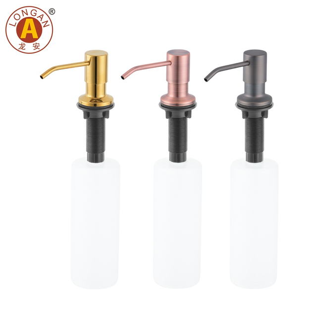 F25-2 Venta caliente Dispensador de jabón líquido de acero sin seguridad