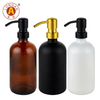 LA57 500 ml de botella Boston con bombas de acero inoxidable