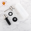 F56 nuevo estilo dispensador de jabón de acero inoxidable para fregadero