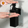 B21 Botella de dispensador de bomba de acero inoxidable de 250 ml-recargable ecológico