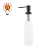 Dispensador de jabón de mano de latón T01 para lavado de platos de cocina 