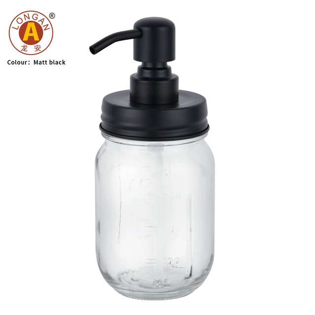 LA55 Manual Press Baño Batillo Dispensador de jabón Disps Bomba líquida de lavado con botella de 500 ml