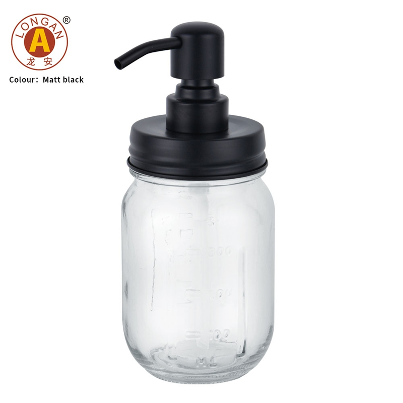 LA55 Manual Press Baño Batillo Dispensador de jabón Disps Bomba líquida de lavado con botella de 500 ml