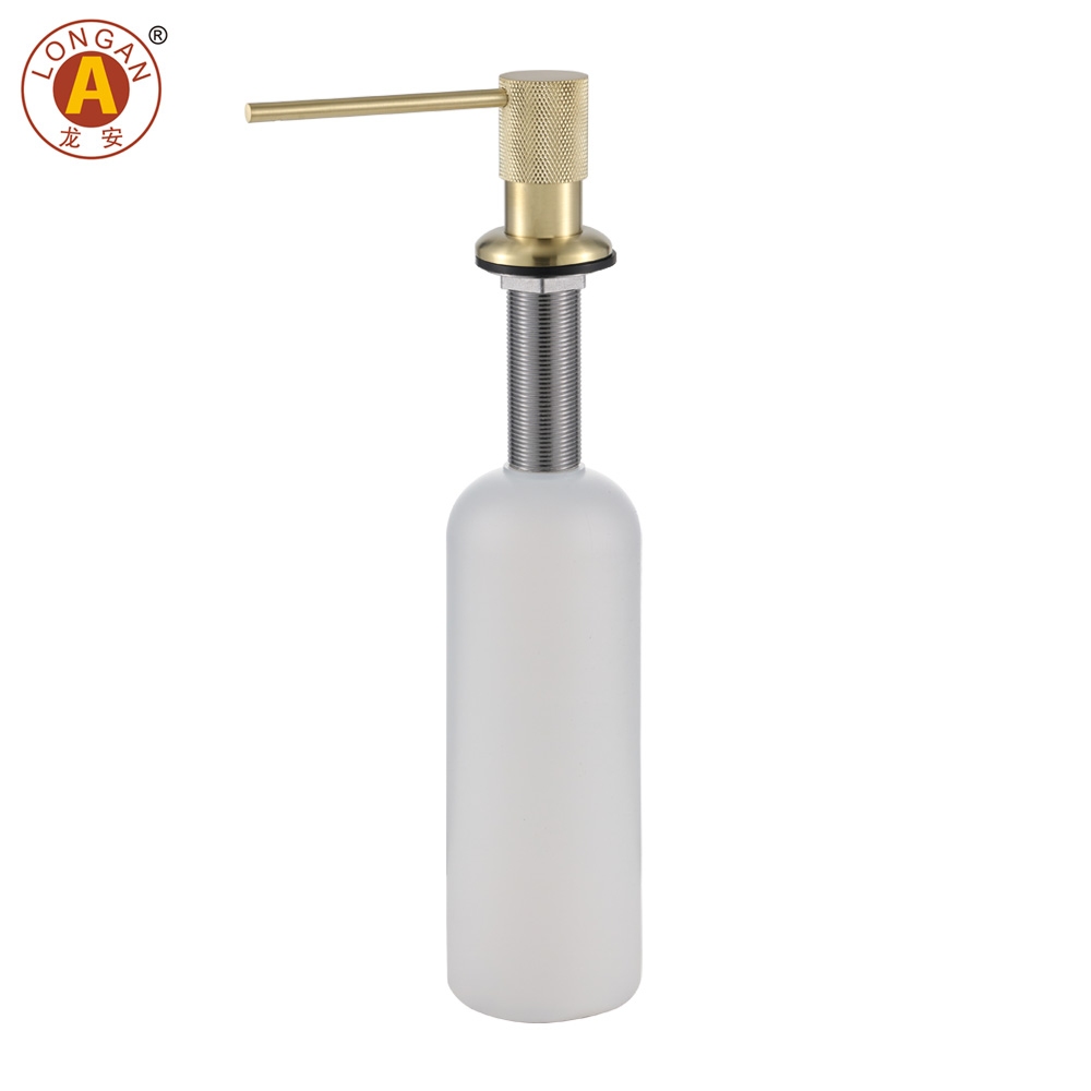 Dispensador de jabón de fregadero de cobre T03 para el plato de cocina y el lavado de manos
