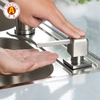 F54 304 Dispensador de jabón de fregadero de acero inoxidable para cocina 