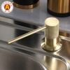 Dispensador de jabón de fregadero de cobre T03 para el plato de cocina y el lavado de manos