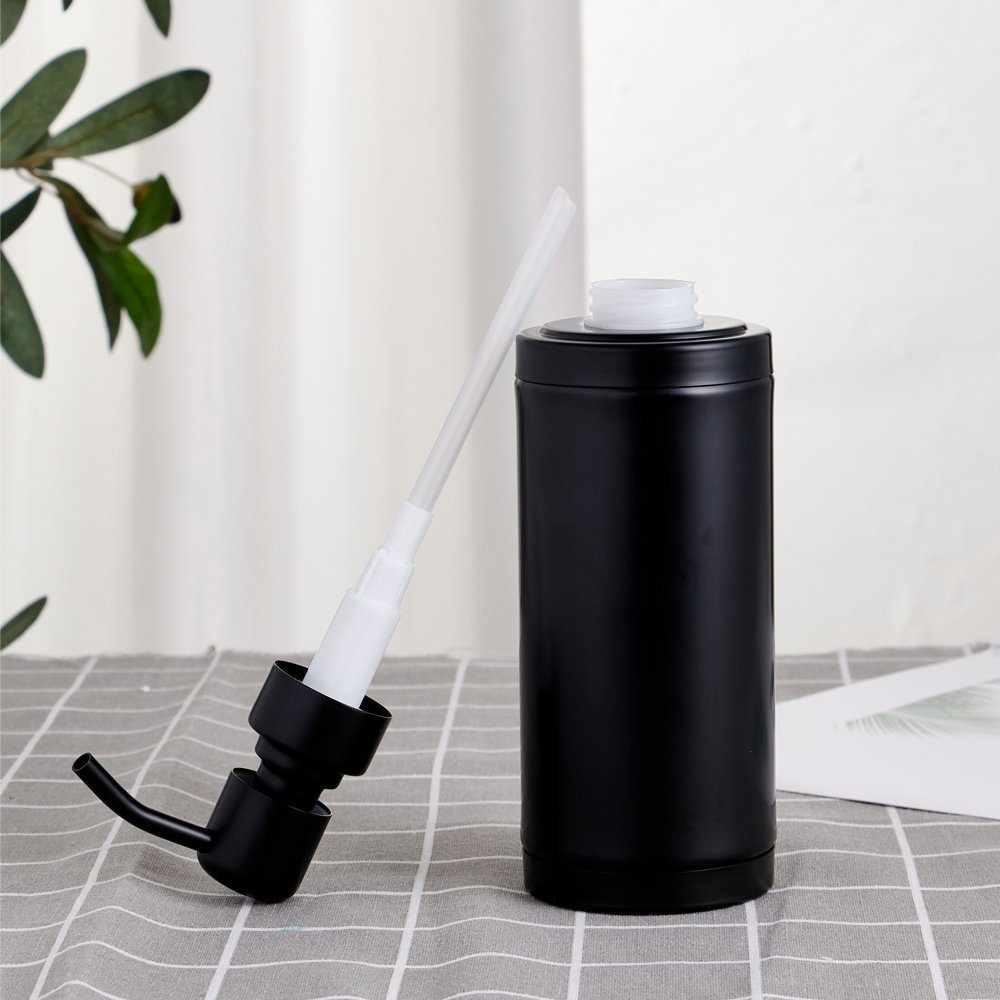 Botella de dispensador de bomba de acero inoxidable de 300 ml-ecológico